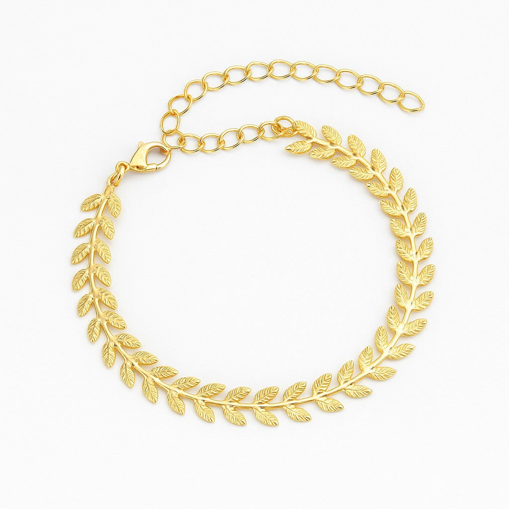 Gold Leaf Bracelet