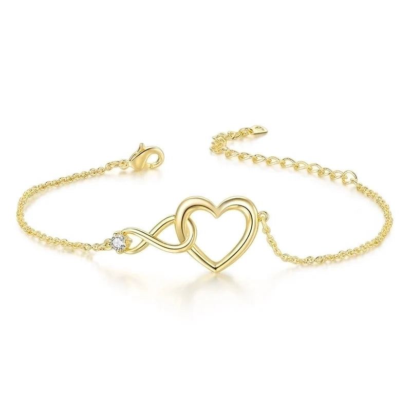 Golden Heart Bracelet