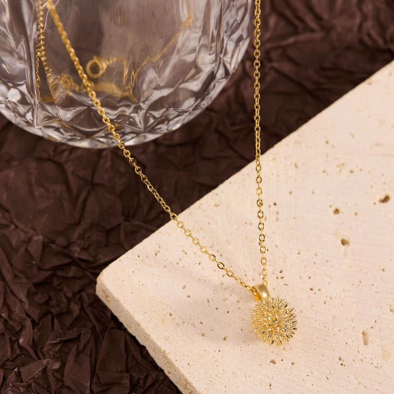 Artificial Diamond Leaf Necklace