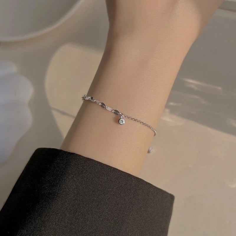 Minimalist Silver Bracelet