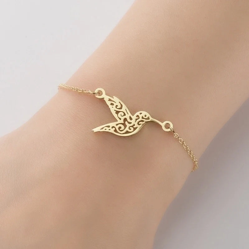 Platted Gold Dove Bracelet