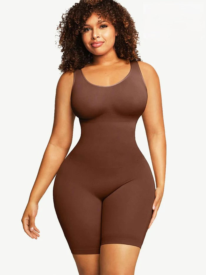 Seamless Outerwear Jumpsuit Shapewear