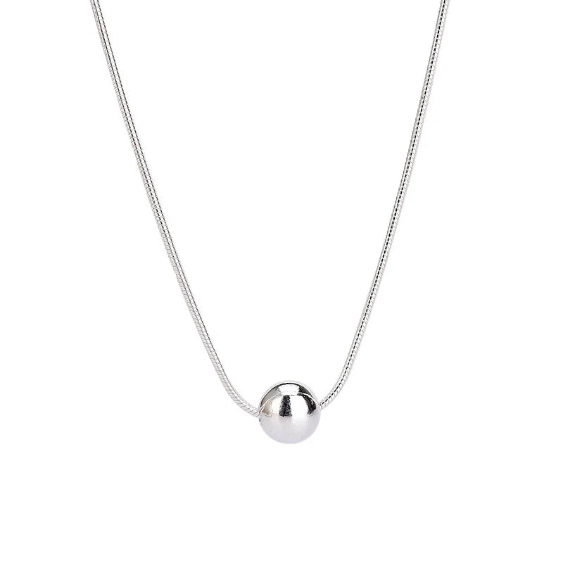 Minimalist Silver Necklace