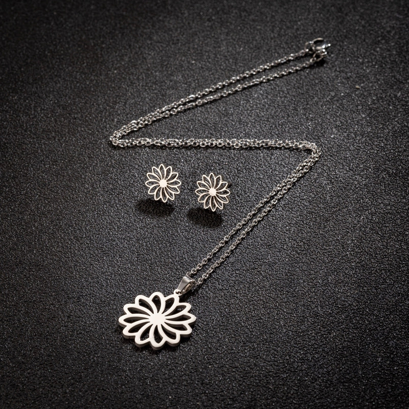 Star Flower Jewerly Set
